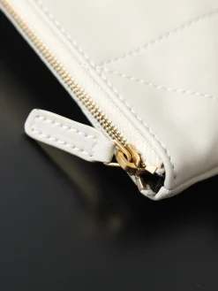 Alternative view of SAINT LAURENT Bucket Bags Soft Lambskin (White-Gold) 35X35X10CM F10202608080892