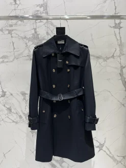 SAINT LAURENT Coats Cotton Blend S-M-L G35202608042611