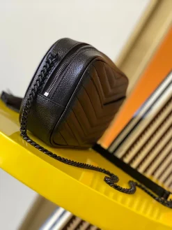 Alternative view of SAINT LAURENT Crossbody Bags Grained Calf Leather (Black) 19X11X5CM D50202608080319