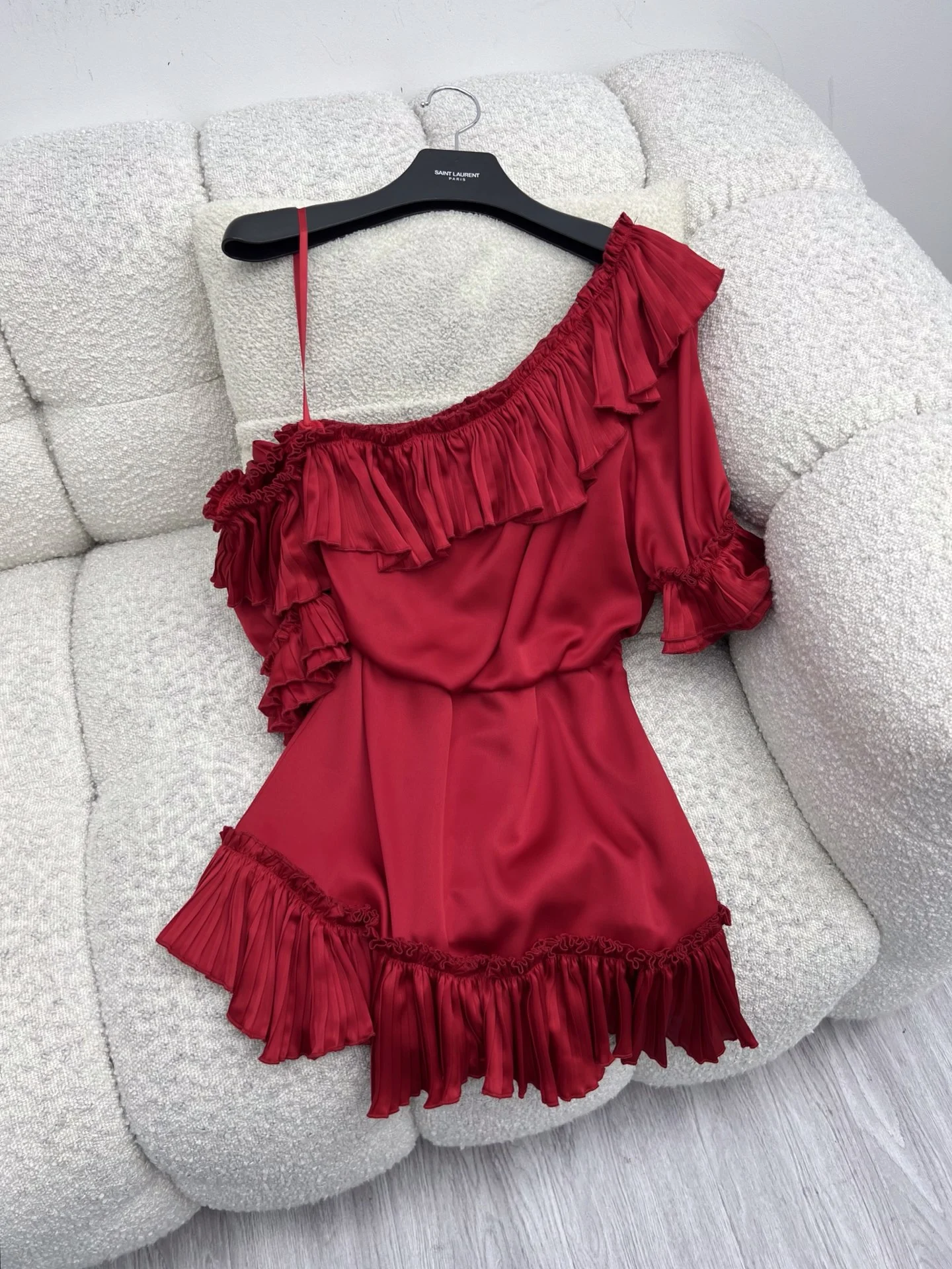 SAINT LAURENT Dresses Acetate Satin S-M-L E80202608041135 - Image 8