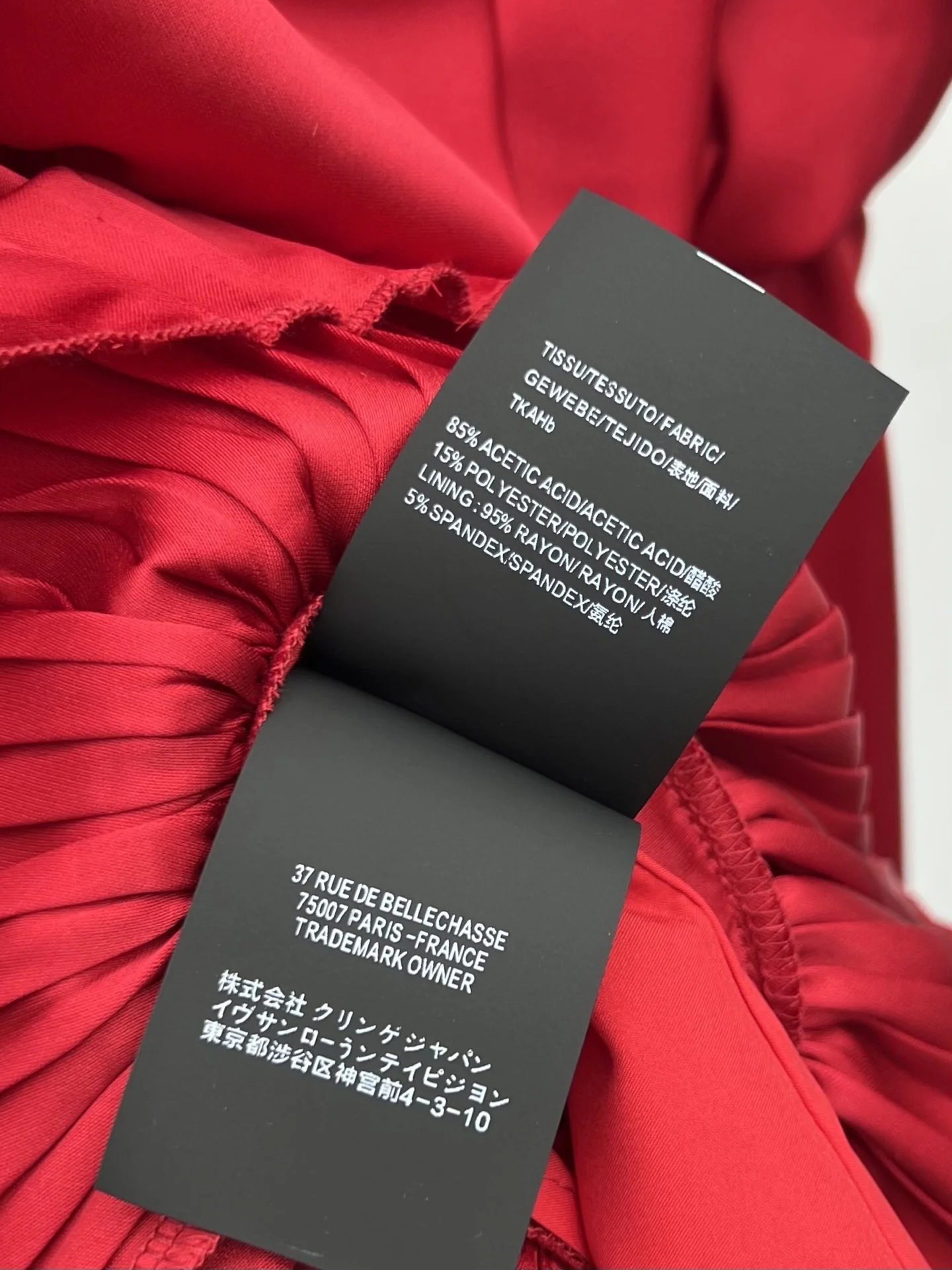 SAINT LAURENT Dresses Acetate Satin S-M-L E80202608041135 - Image 9