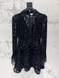 Alternative view of SAINT LAURENT Dresses Silk Velvet S-L F00202608041827