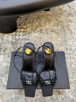 SAINT LAURENT Heels Silk EU35-39 B80202608032162