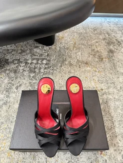 SAINT LAURENT Heels Silk Lambskin EU35-39 B80202608032169