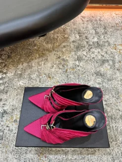 Alternative view of SAINT LAURENT Heels Silk & Leather EU35-39 C00202608032146