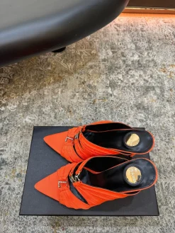 Alternative view of SAINT LAURENT Heels Silk Leather EU35-39 C00202608032147