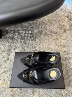 Alternative view of SAINT LAURENT Heels Silk & Leather EU35-39 C00202608032154