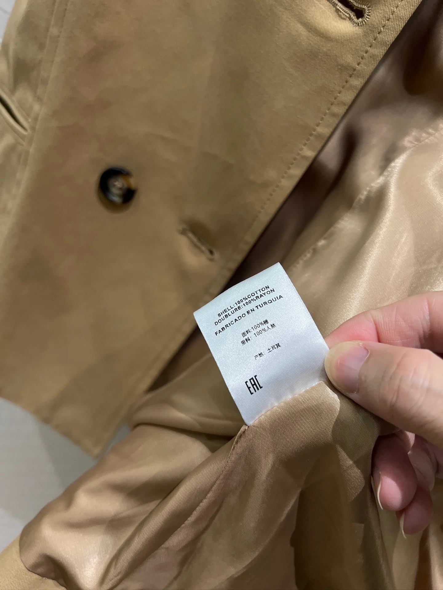SAINT LAURENT Jackets Cotton Blend S-M-L C20202608042401 - Image 6