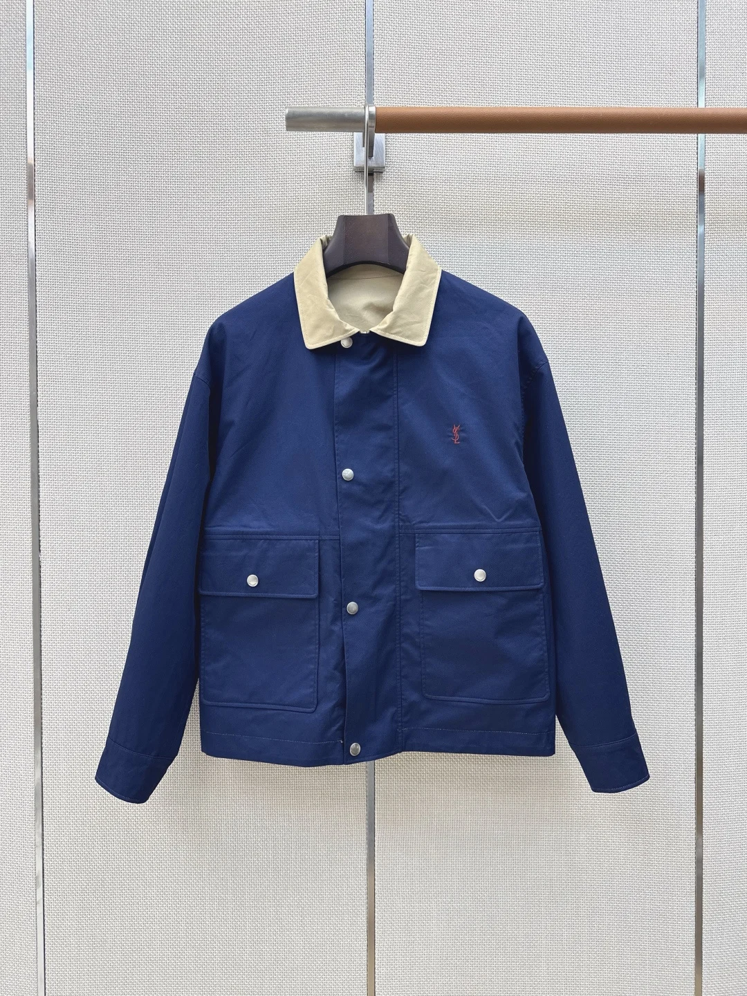 SAINT LAURENT Jackets Cotton S-L C65202608041315 - Image 7