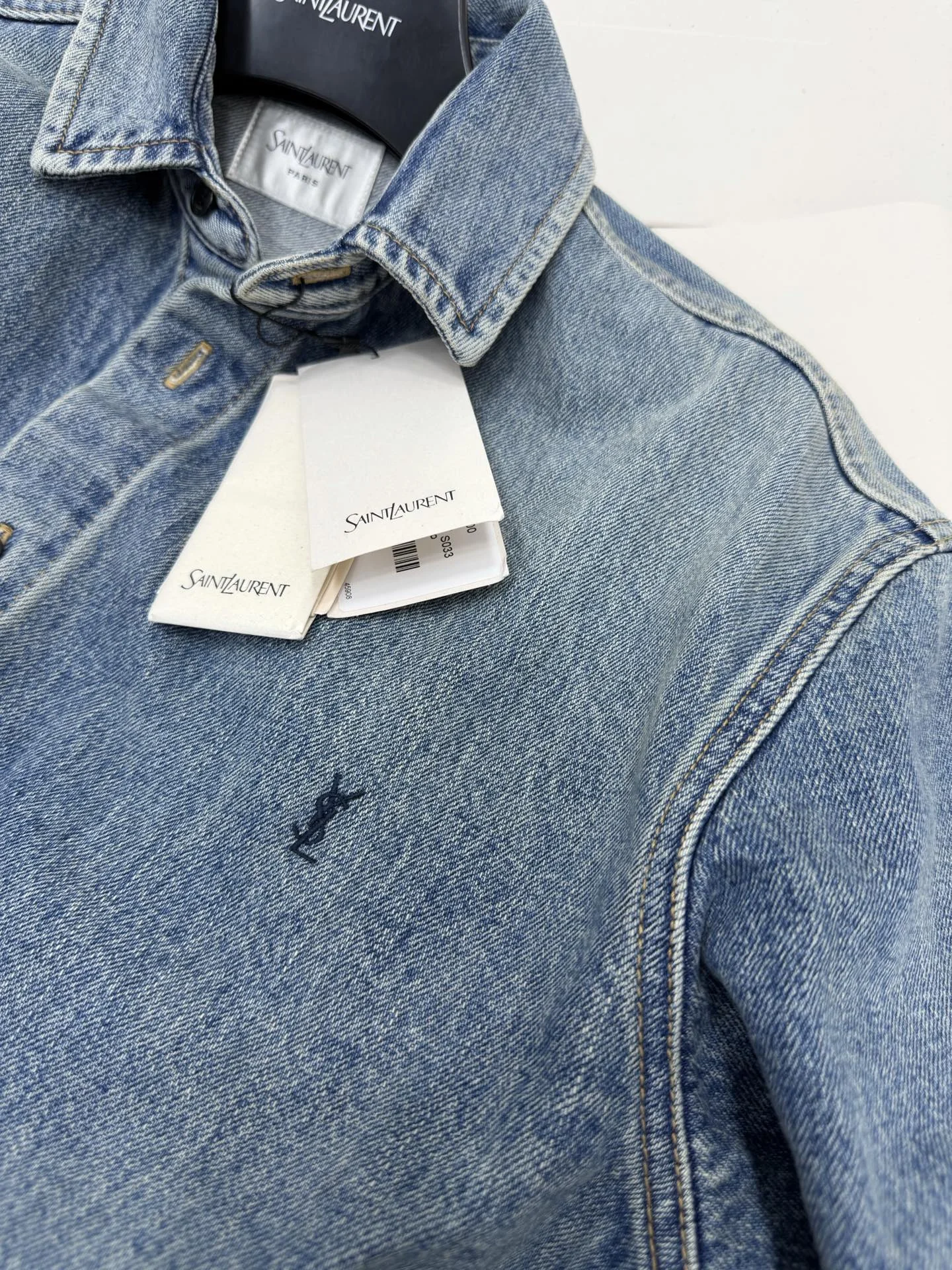 SAINT LAURENT Jackets Denim S_M_L C25202608041221 - Image 4