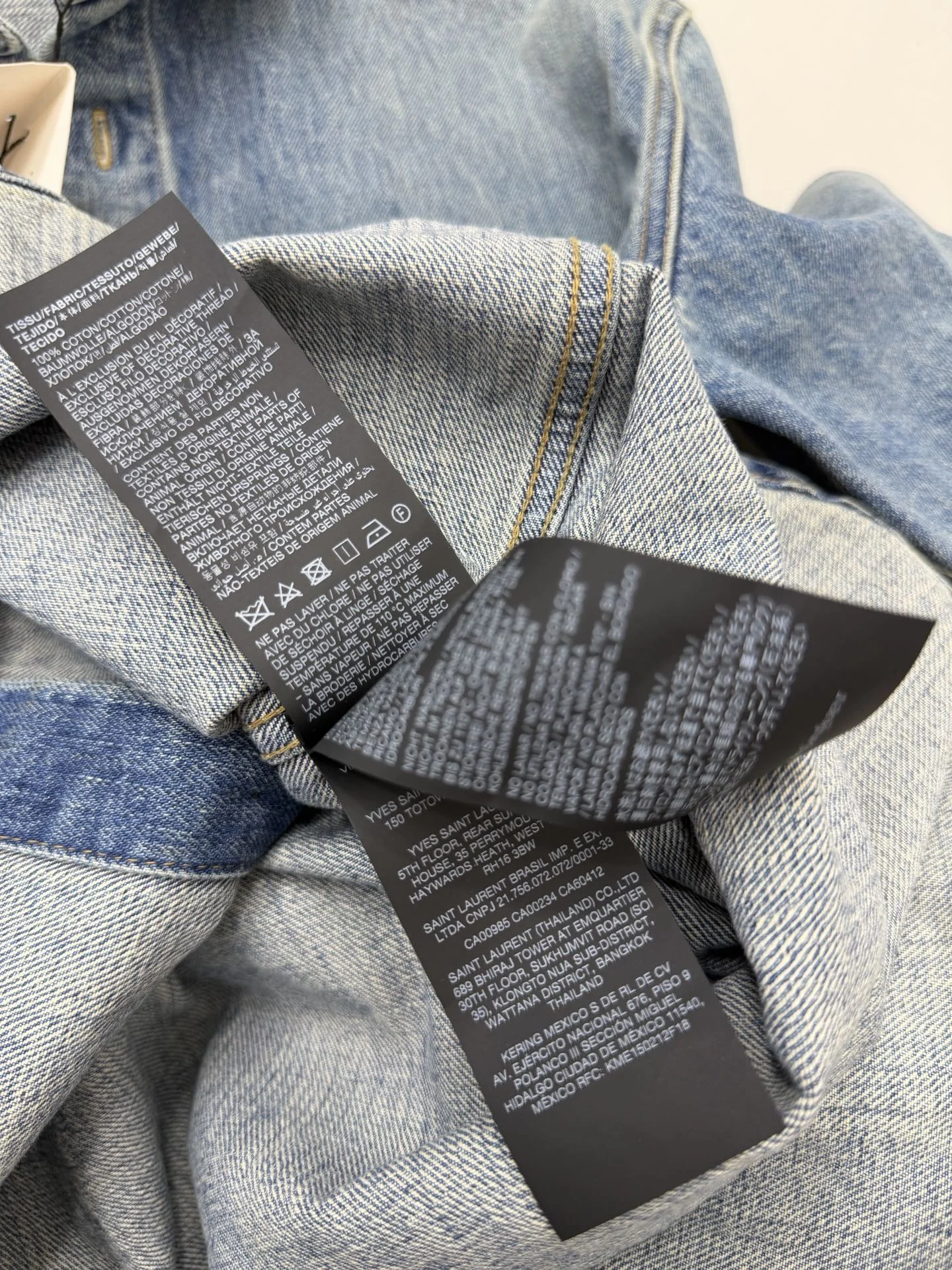 SAINT LAURENT Jackets Denim S_M_L C25202608041221 - Image 8