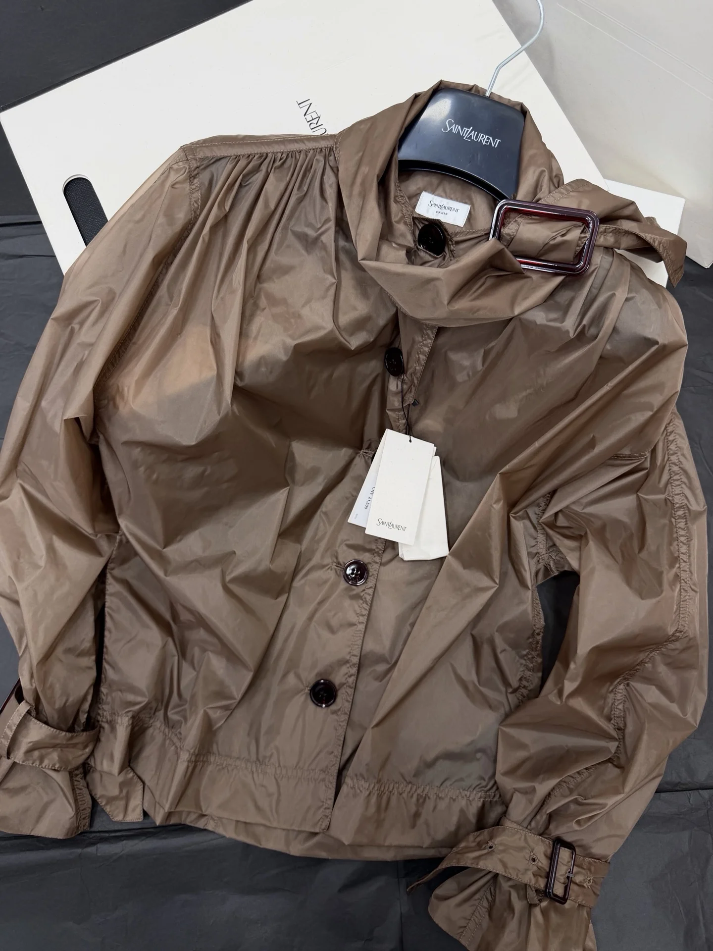 SAINT LAURENT Jackets Technical Fabric S-M-L D85202608042673