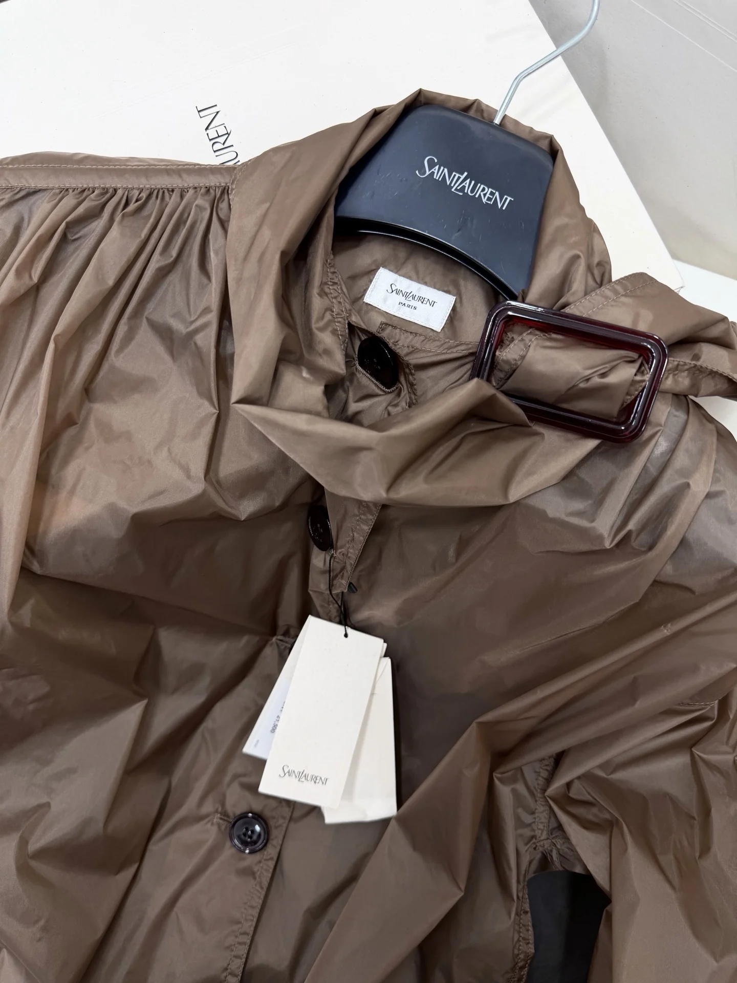 SAINT LAURENT Jackets Technical Fabric S-M-L D85202608042673 - Image 2