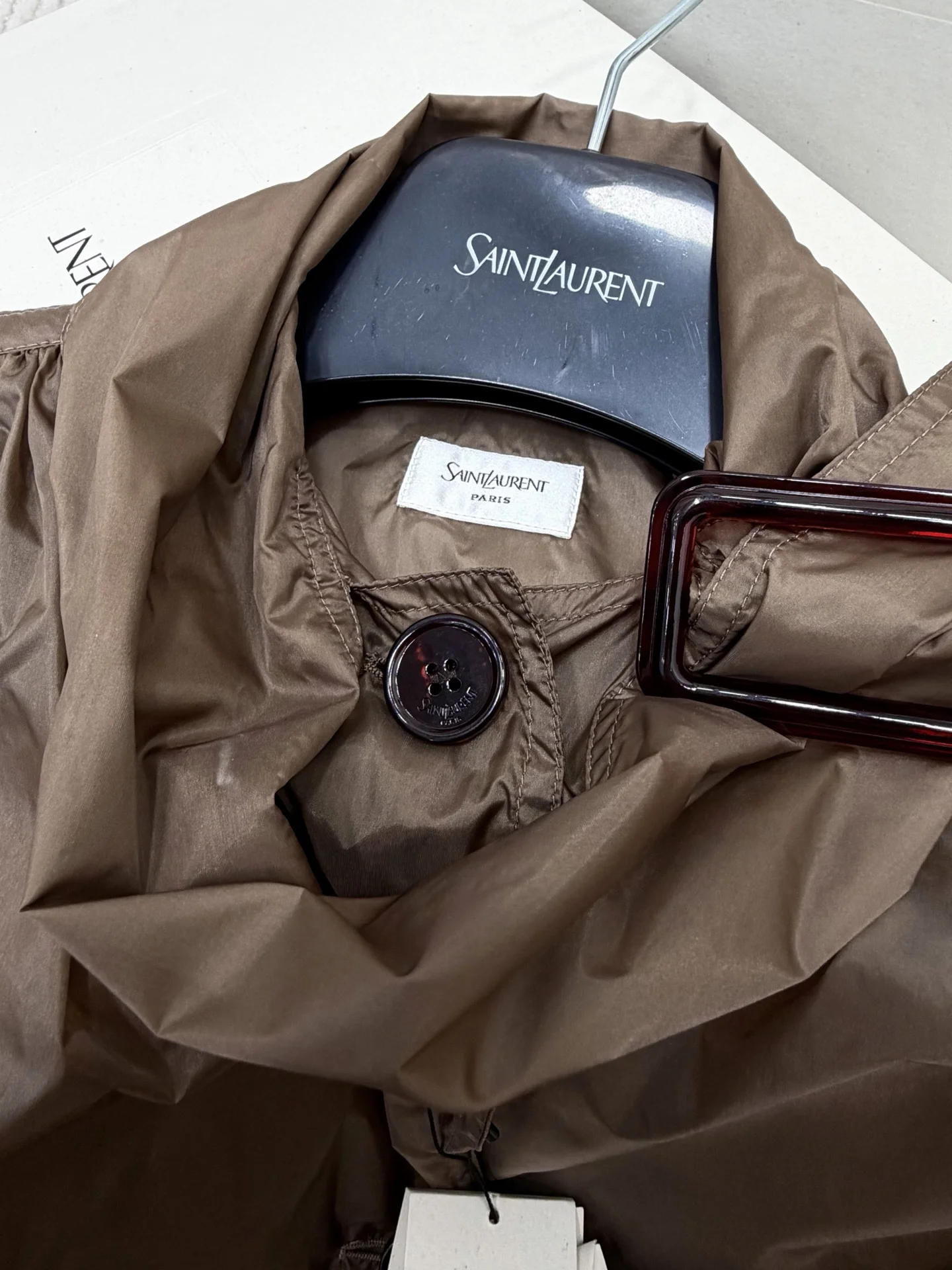 SAINT LAURENT Jackets Technical Fabric S-M-L D85202608042673 - Image 3