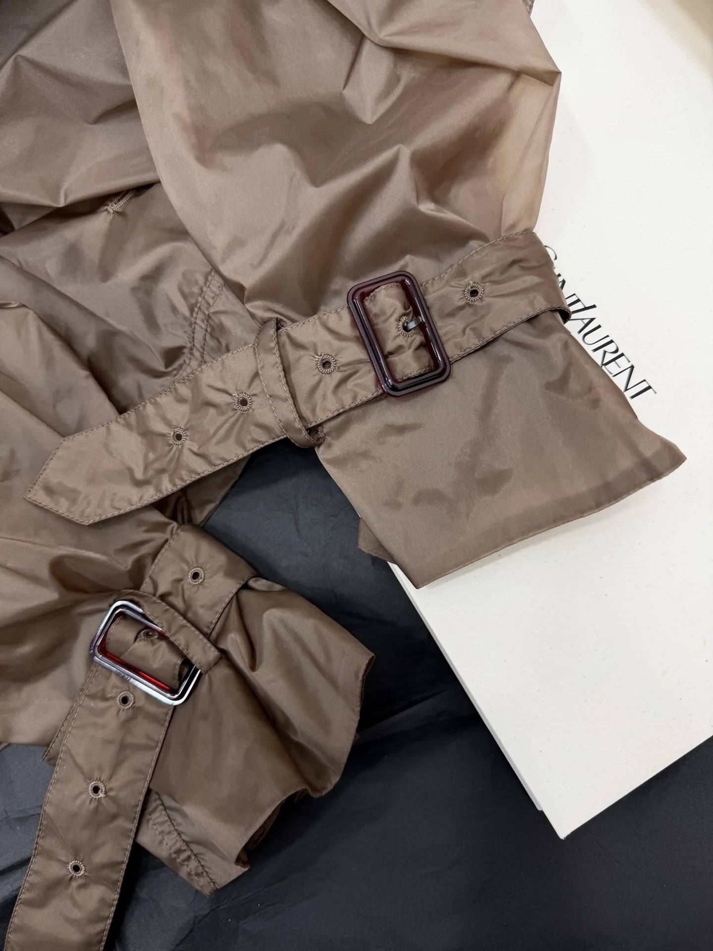 SAINT LAURENT Jackets Technical Fabric S-M-L D85202608042673 - Image 5