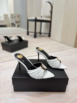 SAINT LAURENT Mules Calf Leather EU35-39 B30202608030237