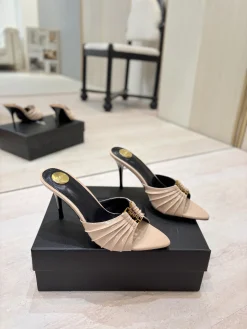 SAINT LAURENT Mules Leather EU35-39 B30202608030235