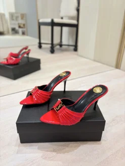 SAINT LAURENT Mules Leather EU35-39 B30202608030239