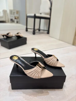 SAINT LAURENT Mules Leather EU35-39 B30202608030242