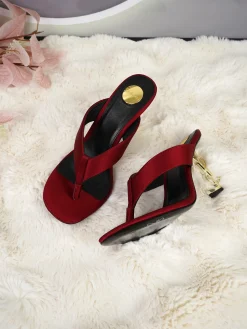 SAINT LAURENT Mules Silk EU35-44 B65202608031975