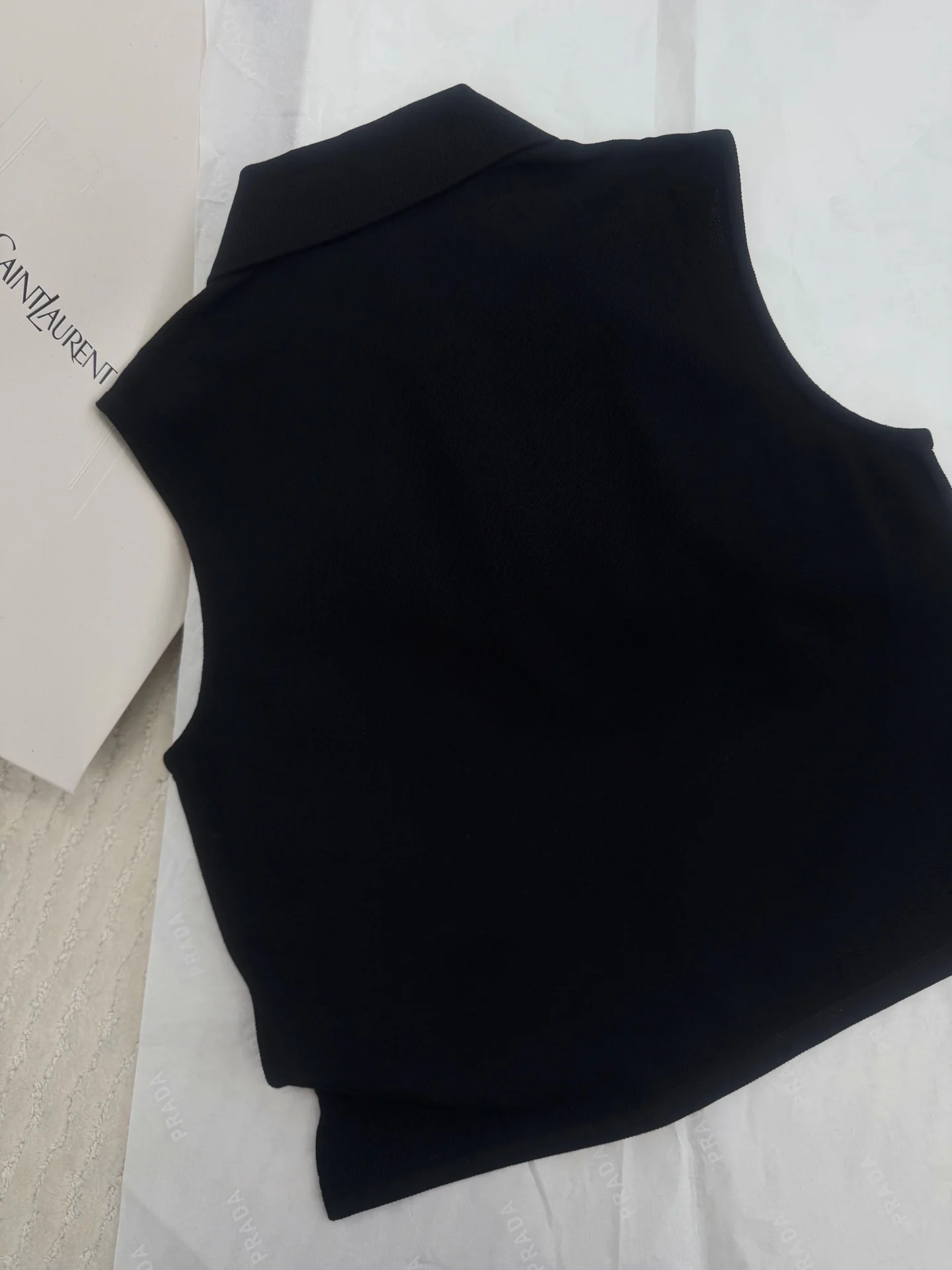SAINT LAURENT Polos Knit Fabric S-M-L B55202608042675 - Image 9