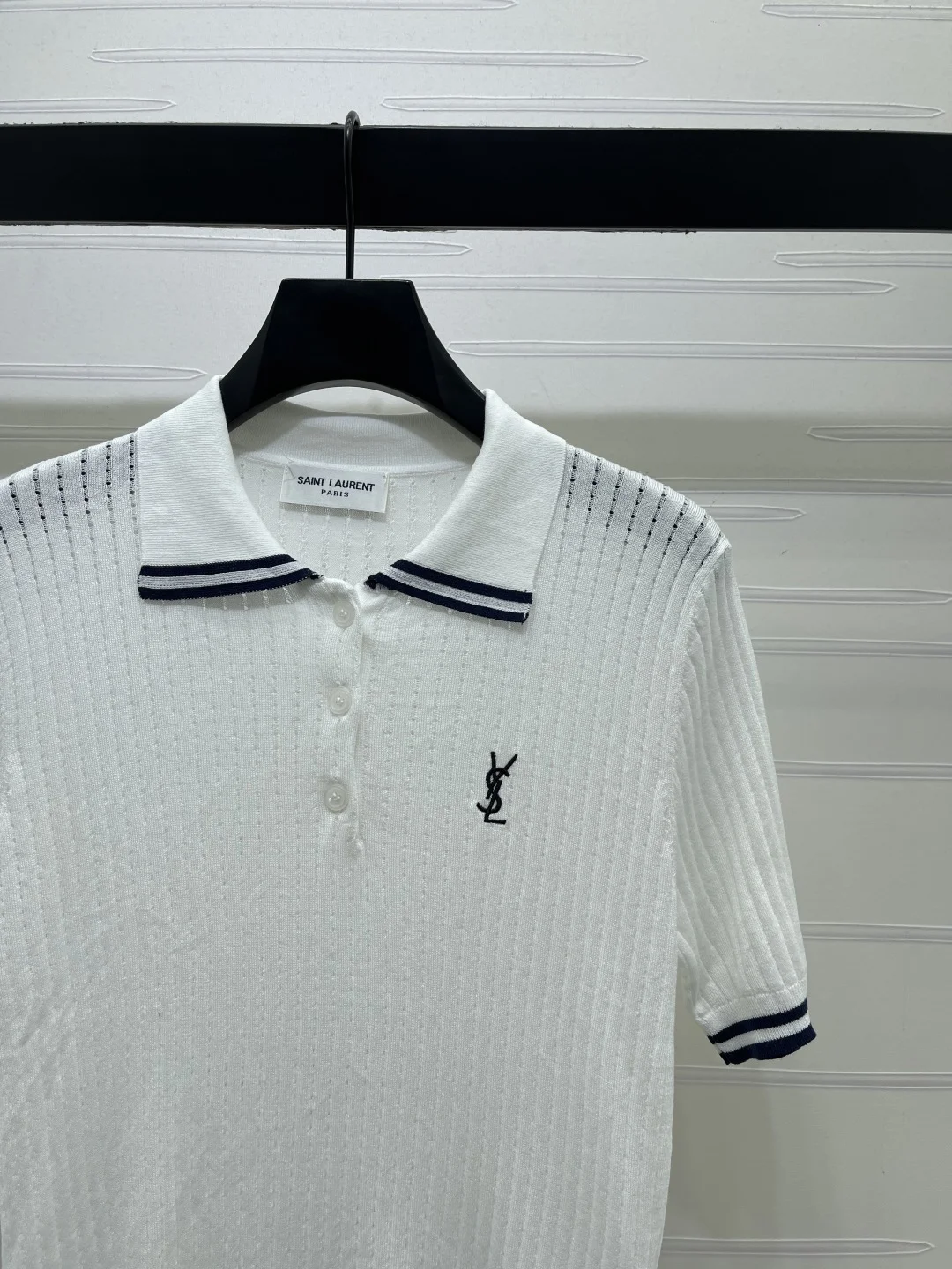 SAINT LAURENT Polos S-L A85202608042562 - Image 3