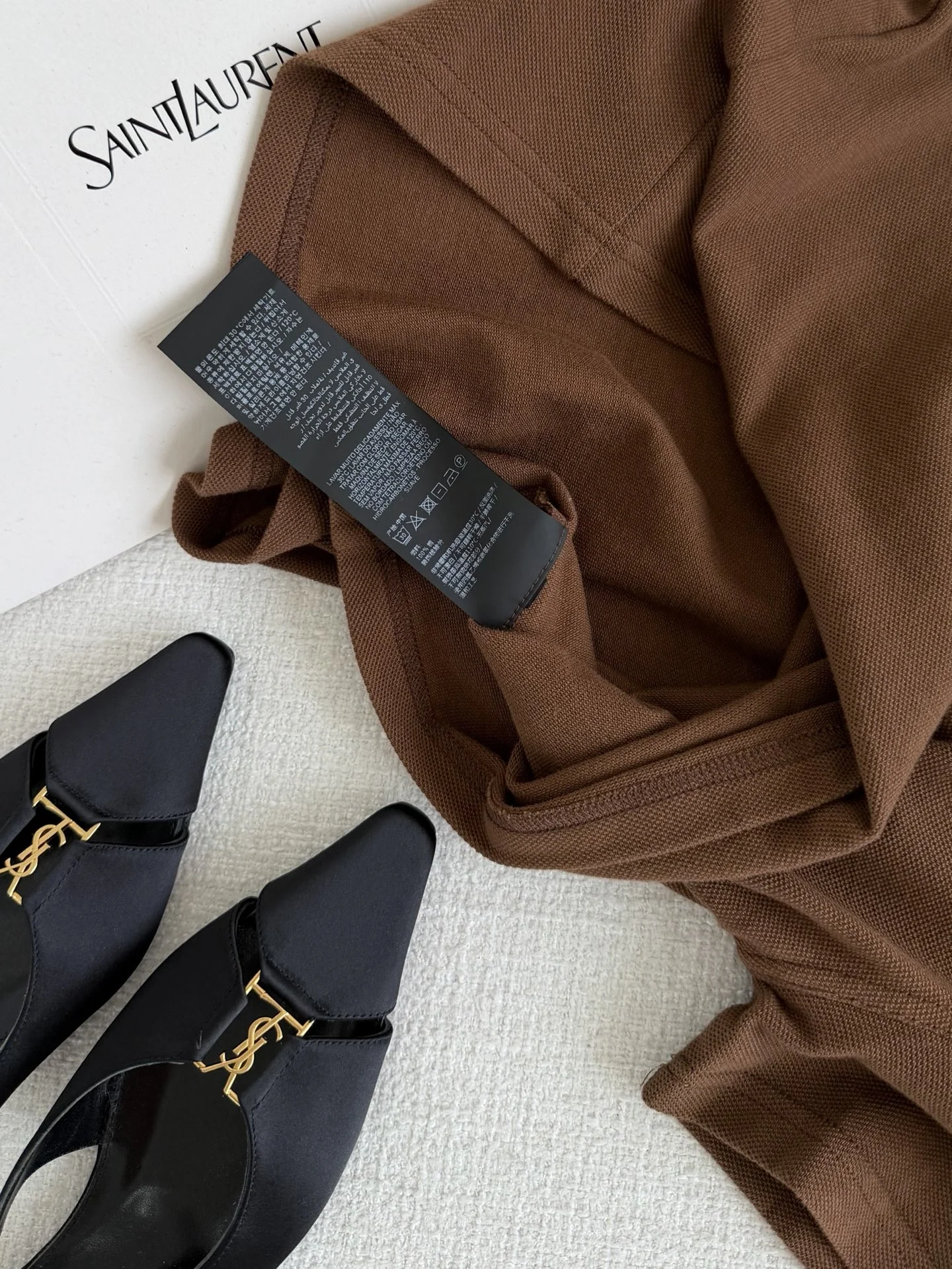 SAINT LAURENT Polos S-L B05202608041175 - Image 7
