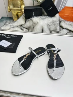 Alternative view of SAINT LAURENT Sandals Leather EU35-44 B10202608031472