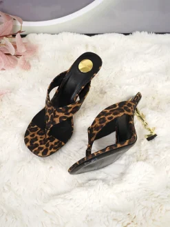 SAINT LAURENT Sandals Silk Leather EU35-44 B65202608031974