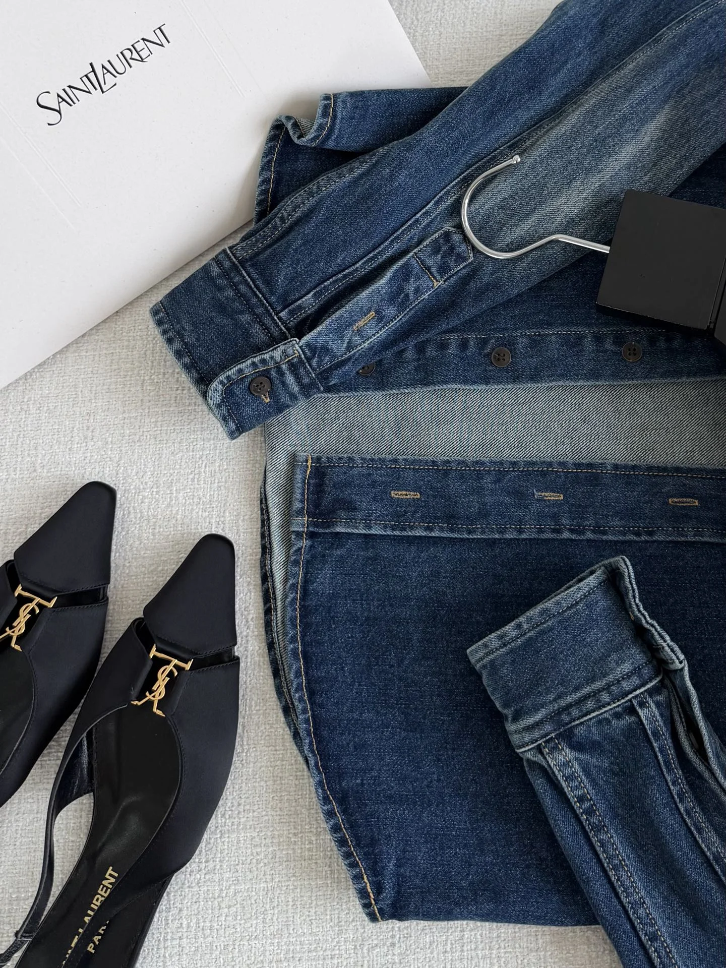 SAINT LAURENT Shirts Denim S-L C05202608041174 - Image 4