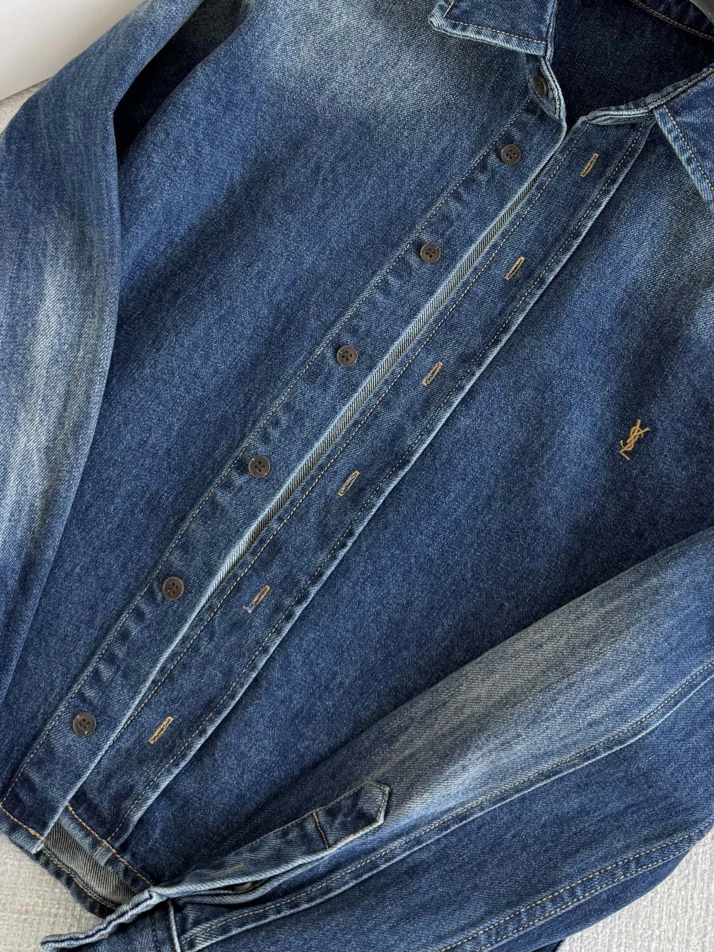 SAINT LAURENT Shirts Denim S-L C05202608041174 - Image 5