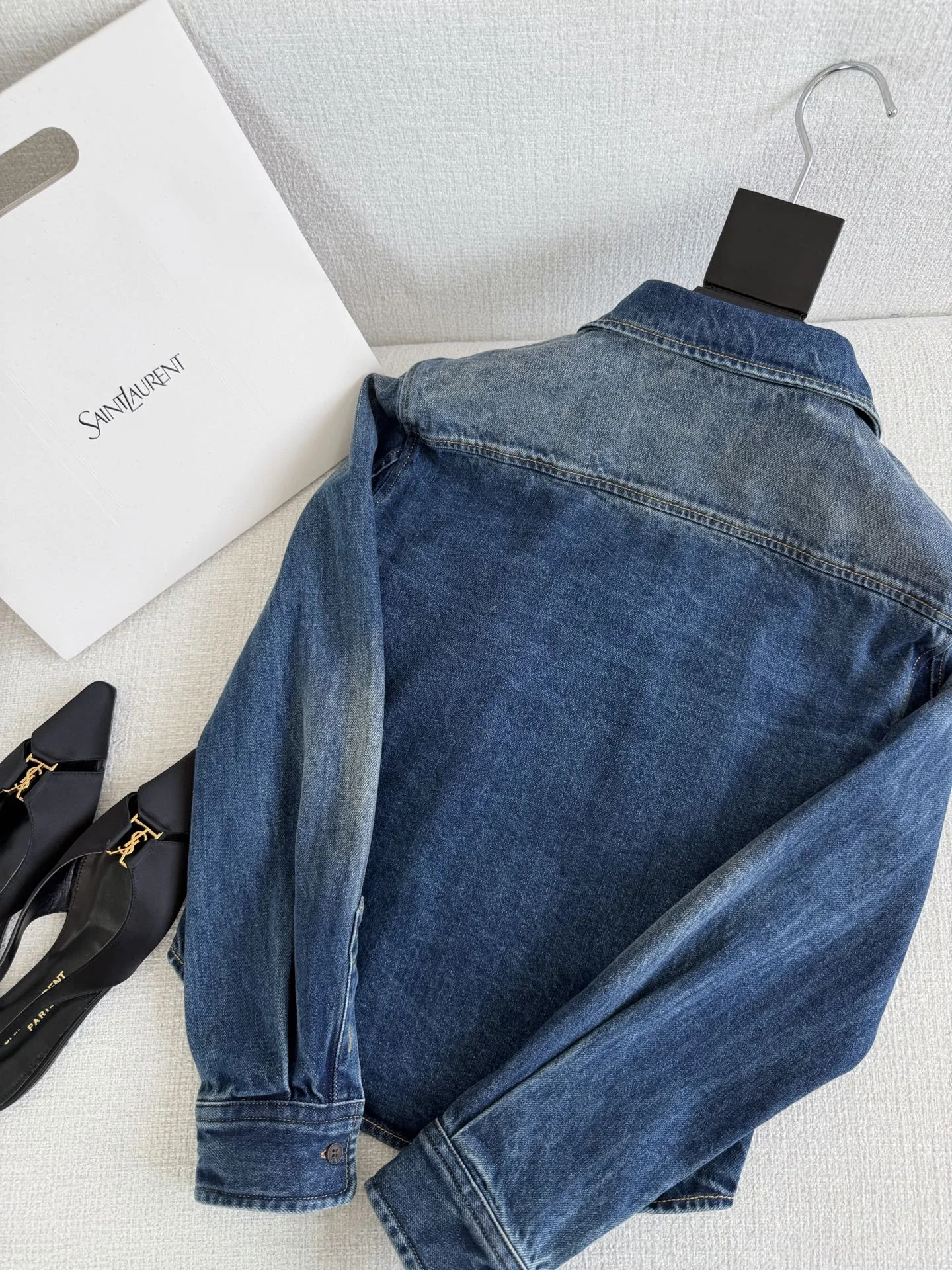 SAINT LAURENT Shirts Denim S-L C05202608041174 - Image 6