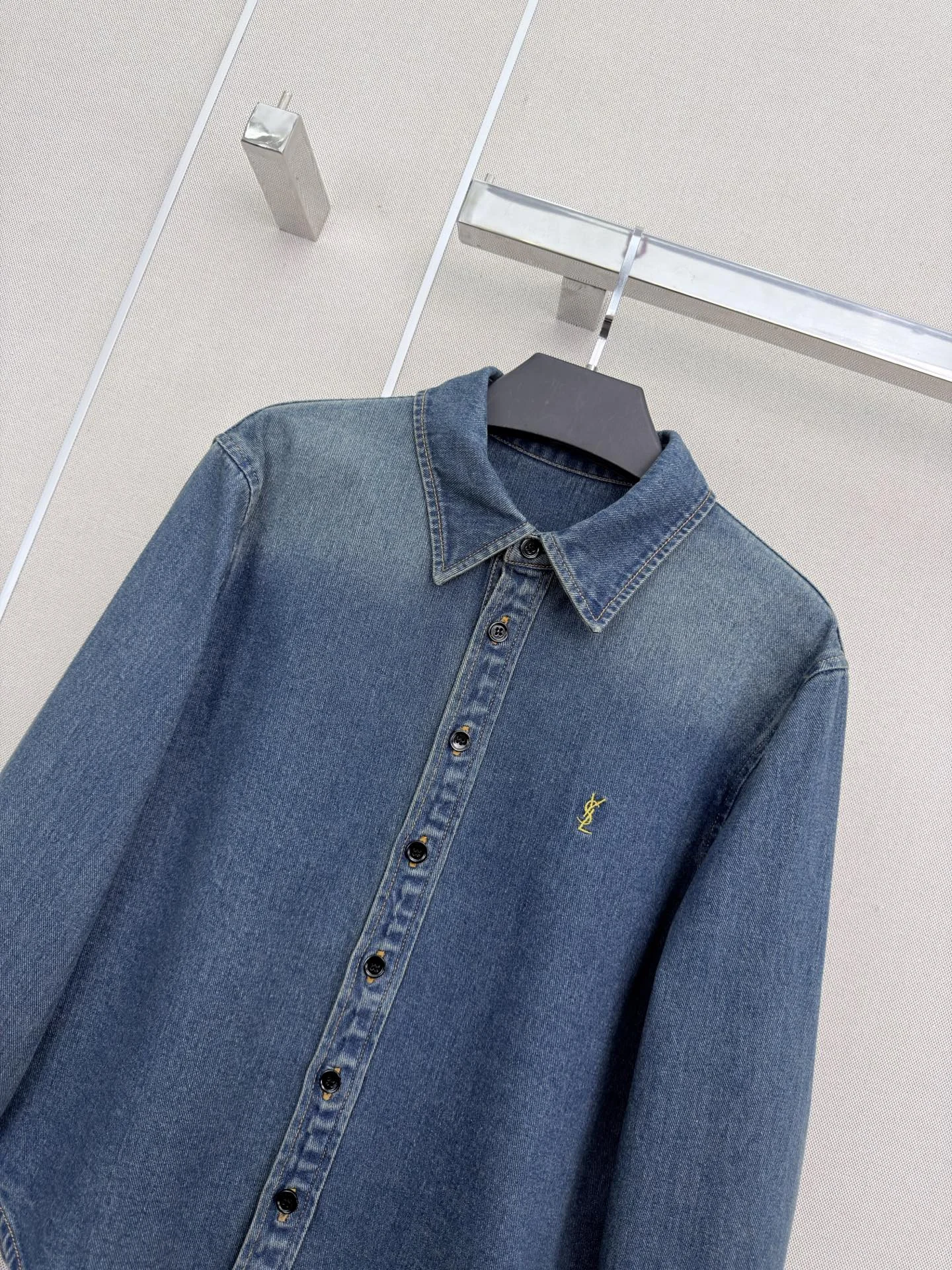 SAINT LAURENT Shirts S-L B55202608041791 - Image 2