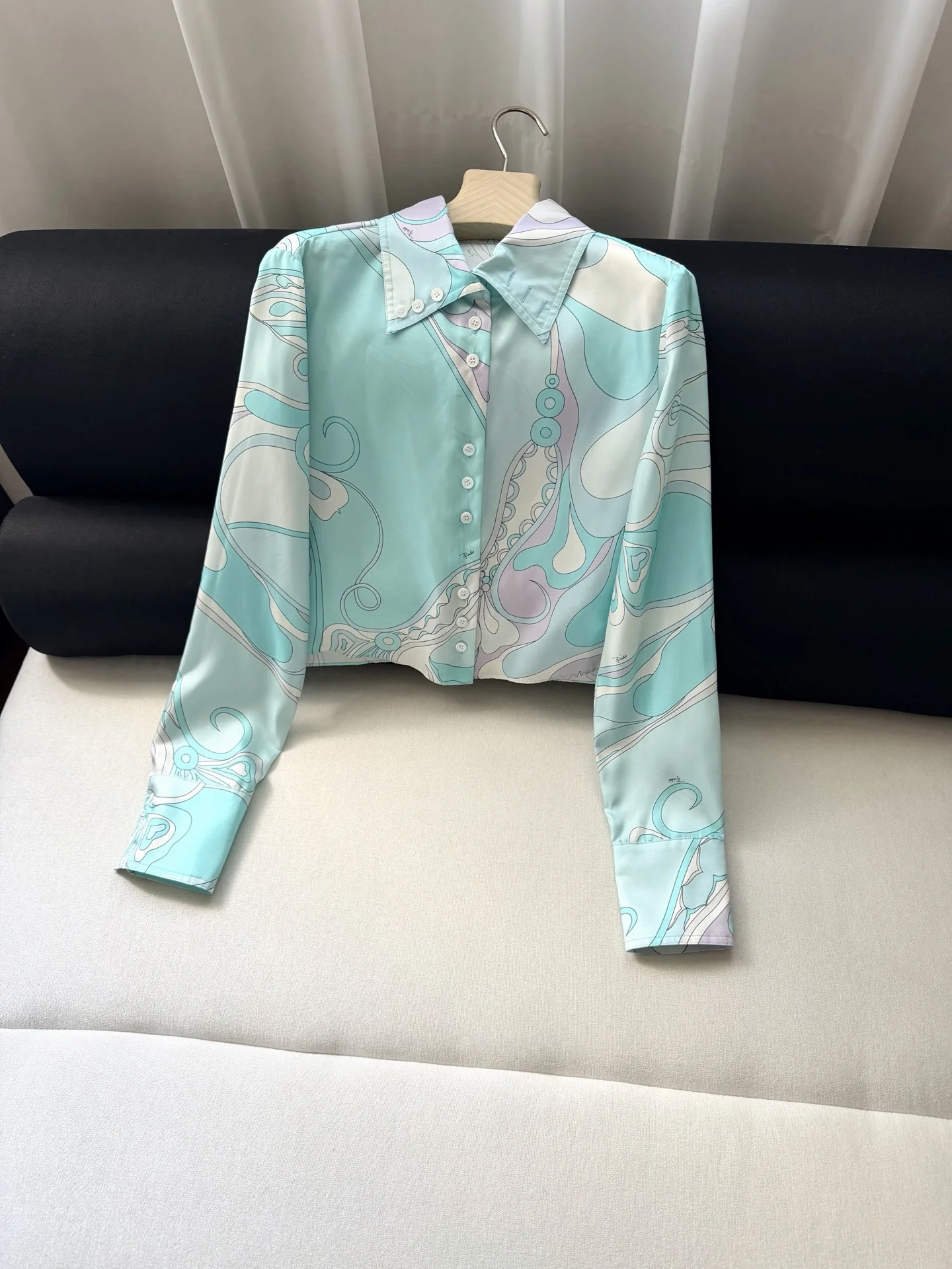SAINT LAURENT Shirts Silk 36-42 E15202608041425