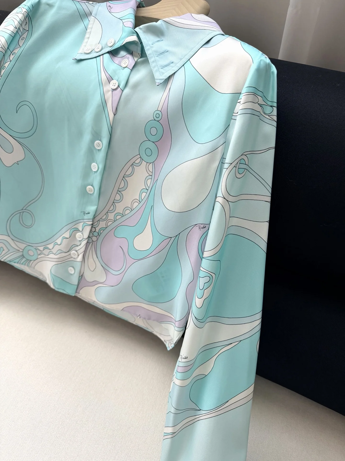 SAINT LAURENT Shirts Silk 36-42 E15202608041425 - Image 5