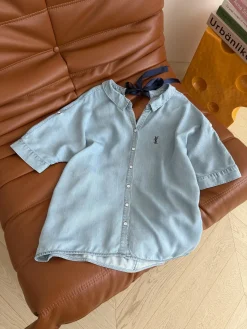SAINT LAURENT Shirts Tencel Denim S-L B25202608040176