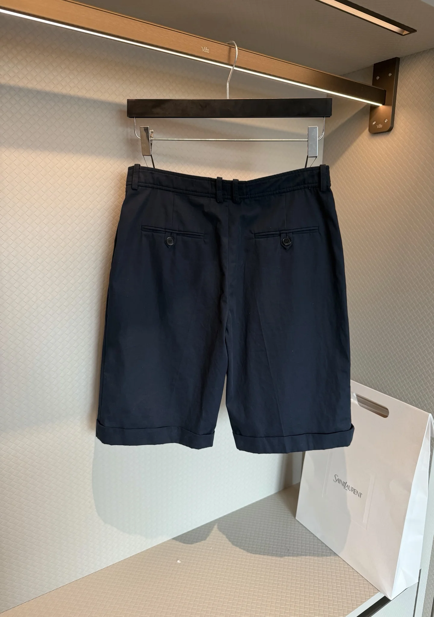SAINT LAURENT Shorts Cotton One Size C25202608041756 - Image 5