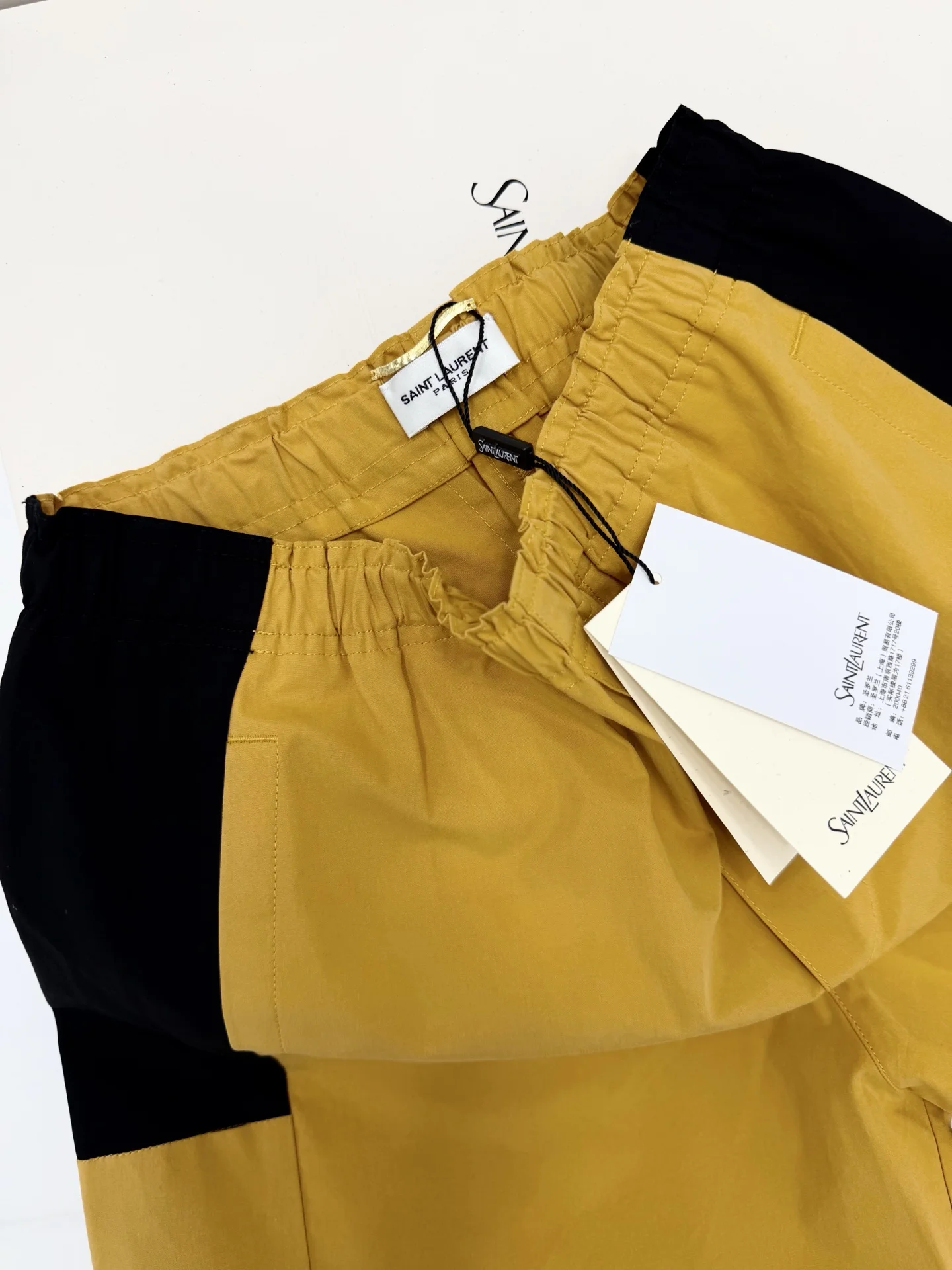 SAINT LAURENT Shorts S-L B75202608042666 - Image 2