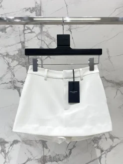 SAINT LAURENT Shorts Wool S-M-L C00202608041823