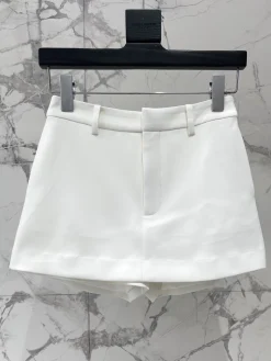 Alternative view of SAINT LAURENT Shorts Wool S-M-L C00202608041823