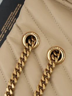 Alternative view of SAINT LAURENT Shoulder Bags (Beige-Gold) 32X22X10CM E50202608080867