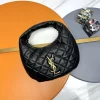 SAINT LAURENT Shoulder Bags Black Lambskin (Black-Gold) 17X18X4CM D50202608082401