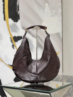 SAINT LAURENT Shoulder Bags Calf Leather (Brown) 24X48X31X44X3CM G60202608081472