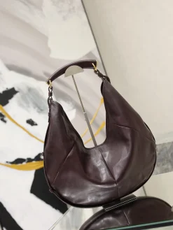 Alternative view of SAINT LAURENT Shoulder Bags Calf Leather (Brown) 24X48X31X44X3CM G60202608081472