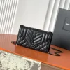 SAINT LAURENT Shoulder Bags Caviar Leather (Black) 21X13X6CM D60202608080247
