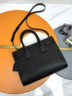 Alternative view of SAINT LAURENT Shoulder Bags Grained Leather (Black) 26X21X13CM F30202608082624