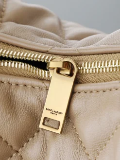 Alternative view of SAINT LAURENT Shoulder Bags Nappa Lambskin (Beige-Gold) 17X30X18X4CM D80202608080772
