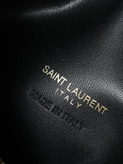Alternative view of SAINT LAURENT Shoulder Bags Nappa Lambskin (Black-Gold) 17X30X18X4CM D10202608080778