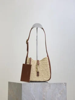 SAINT LAURENT Shoulder Bags Raffia 15X16X7CM D80202608081431