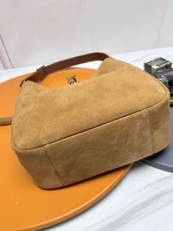 Alternative view of SAINT LAURENT Shoulder Bags Smooth Leather (Brown-Gold) 30X31X13CM E70202608082352